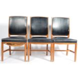 TOM LUPTON &JOHN MORTON LM FURNITURE SET OF SIX DINING CHAIRS