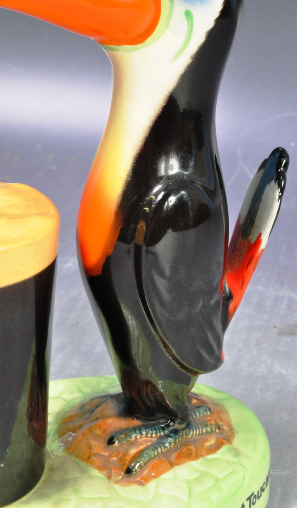 GUINNESS ADVERTISING PORCELAIN TOUCAN FIGURINE - Image 4 of 11