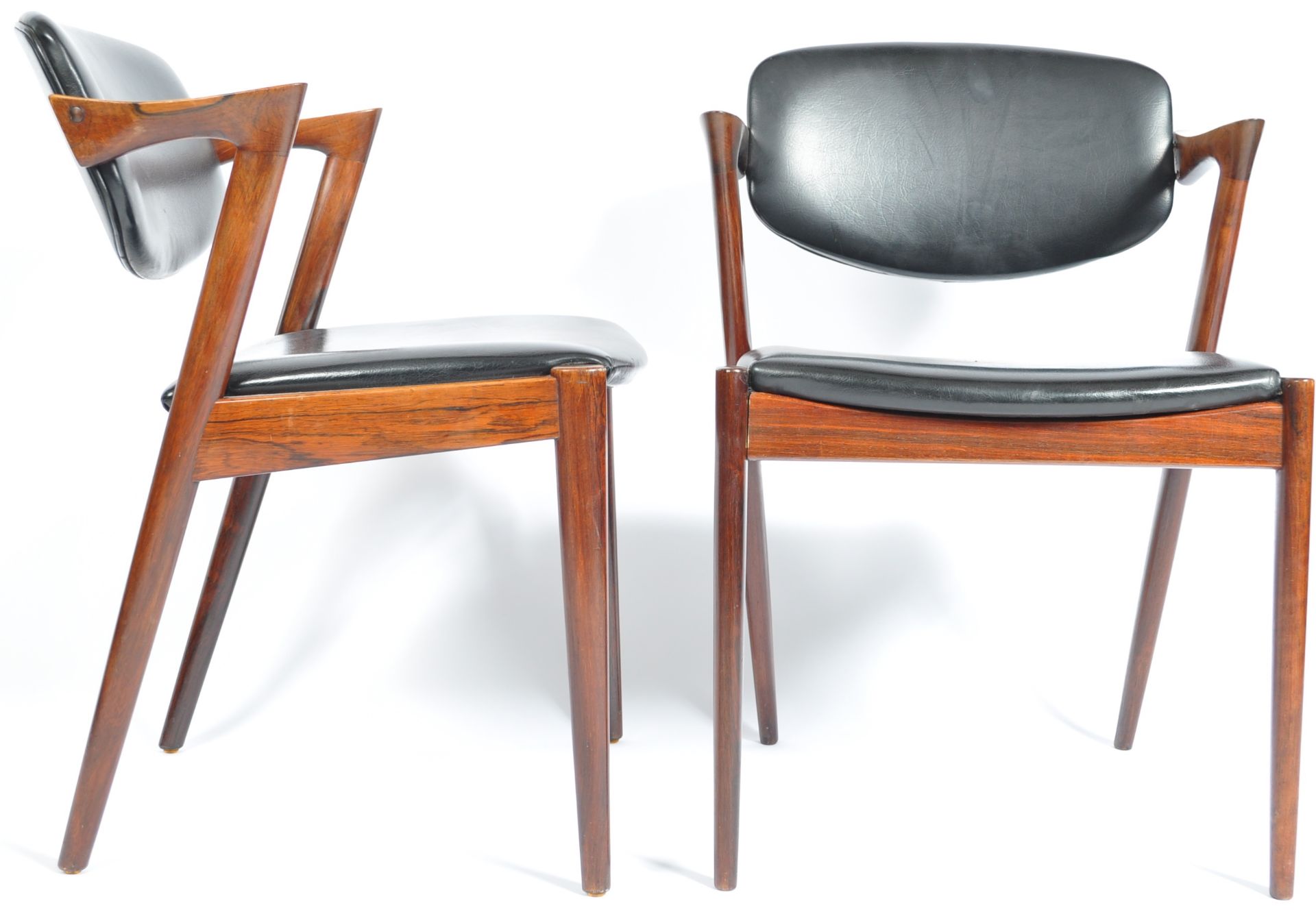 KAI KRISTIANSEN - MODEL 42 - MATCHING PAIR OF ARMCHAIRS - Image 5 of 6