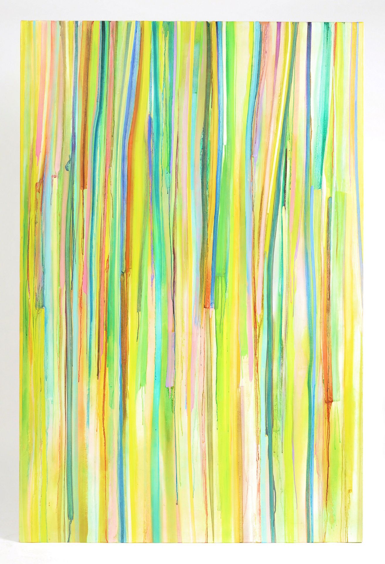 ANDREW WEIS - TRANSLUCENT VEIL LARGE ENAMEL AND OIL PAINTING