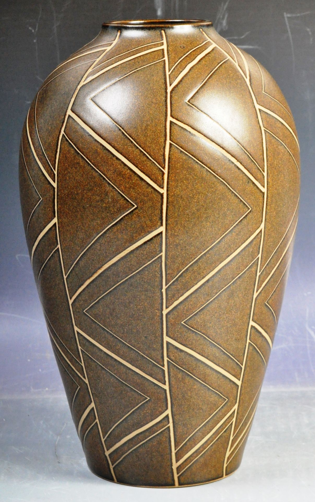 RICHARD EATON - DENBY ORIGINS - SGRAFFITO VASE - Image 3 of 6