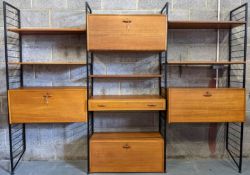 ROBERT HEAL - STAPLES - LADDERAX - THREE BAY MODULAR WALL UNIT