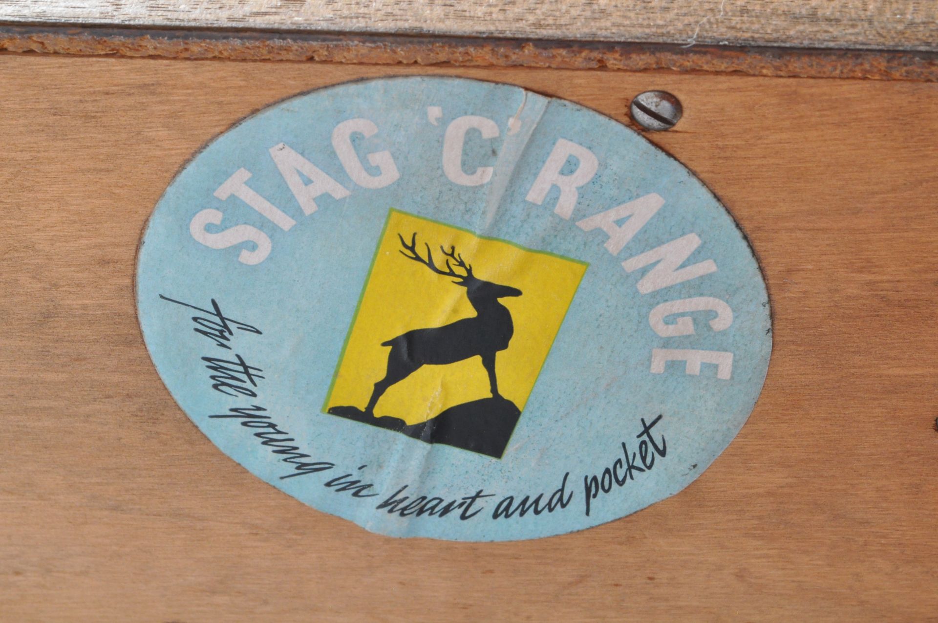 JOHN & SYLVIA REID - ORIGINAL STAG C RANGE CHEST OF DRAWERS - Image 7 of 8