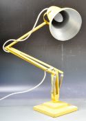 HERBERT TERRY - MODEL 1227 - 1960'S DESK LAMP IN YELLOW