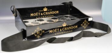 MOET & CHANDON FRENCH ADVERTISING USHERETTE CHAMPAGNE TRAY