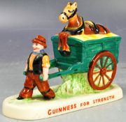 GUINNESS PORCELAIN CARLTON WARE ADVERTISING FIGURE