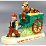 GUINNESS PORCELAIN CARLTON WARE ADVERTISING FIGURE