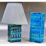 ALDO LONDI - BITOSSI - RIMINI BLUE - TABLE LAMP AND VASE