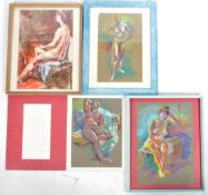 COLLECTION OF CONTEMPORARY NUDE ARTWORK