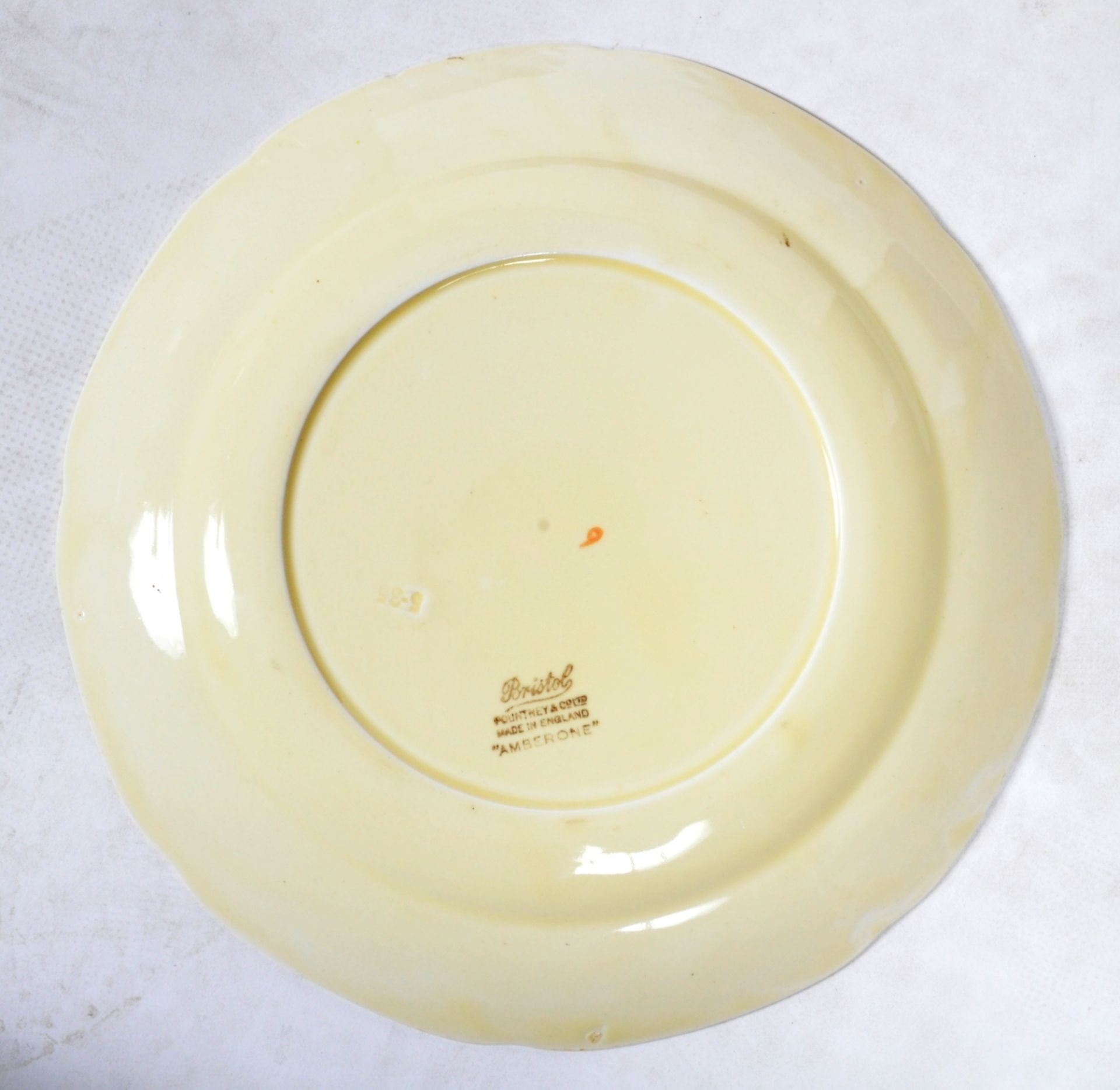 BRISTOL POUNTNEY & CO AMBERONE PATTERN DINNER SERVICE - Image 11 of 12