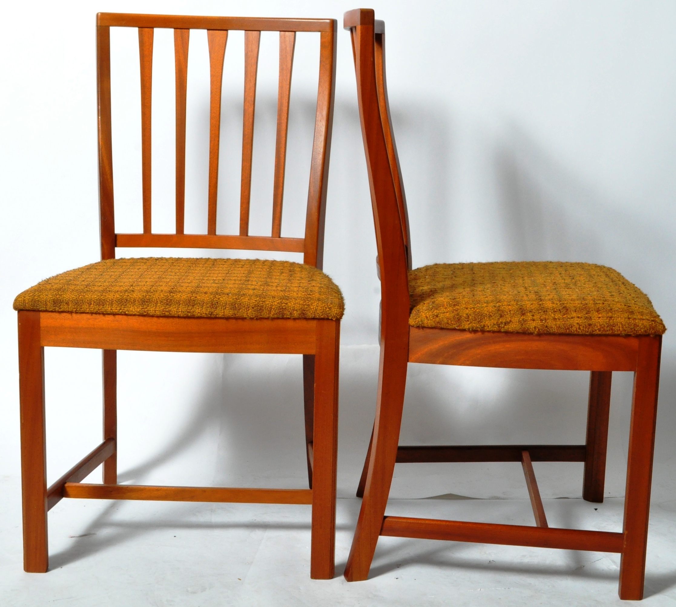 MCINTOSH MODEL T8 TEAK WOOD DINING CHAIRS - Image 8 of 9