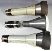 GROUP OF THREE MILITARY ISSUE LARGE INDSTRIAL LIGHT BULBS