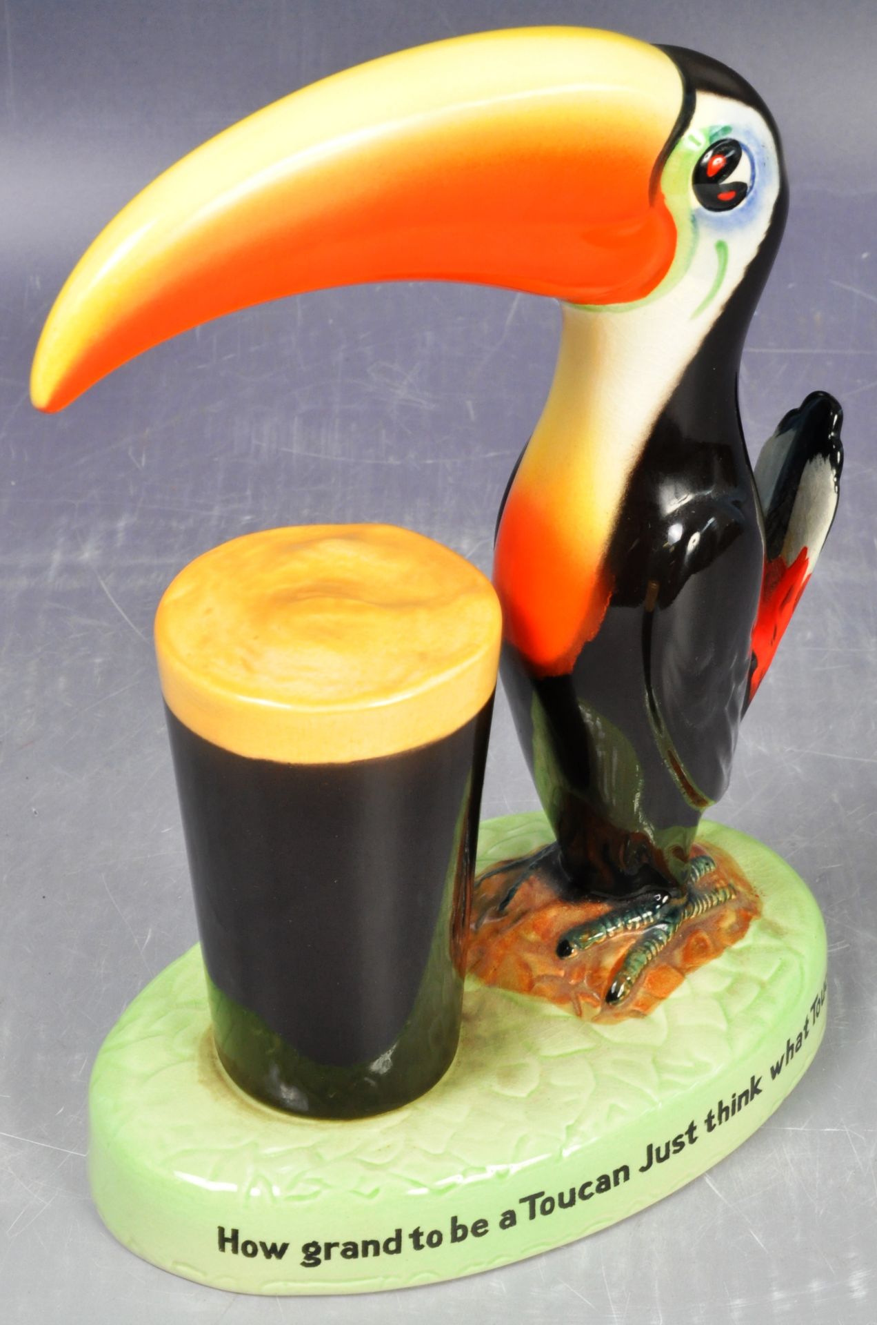 GUINNESS ADVERTISING PORCELAIN TOUCAN FIGURINE - Image 2 of 11