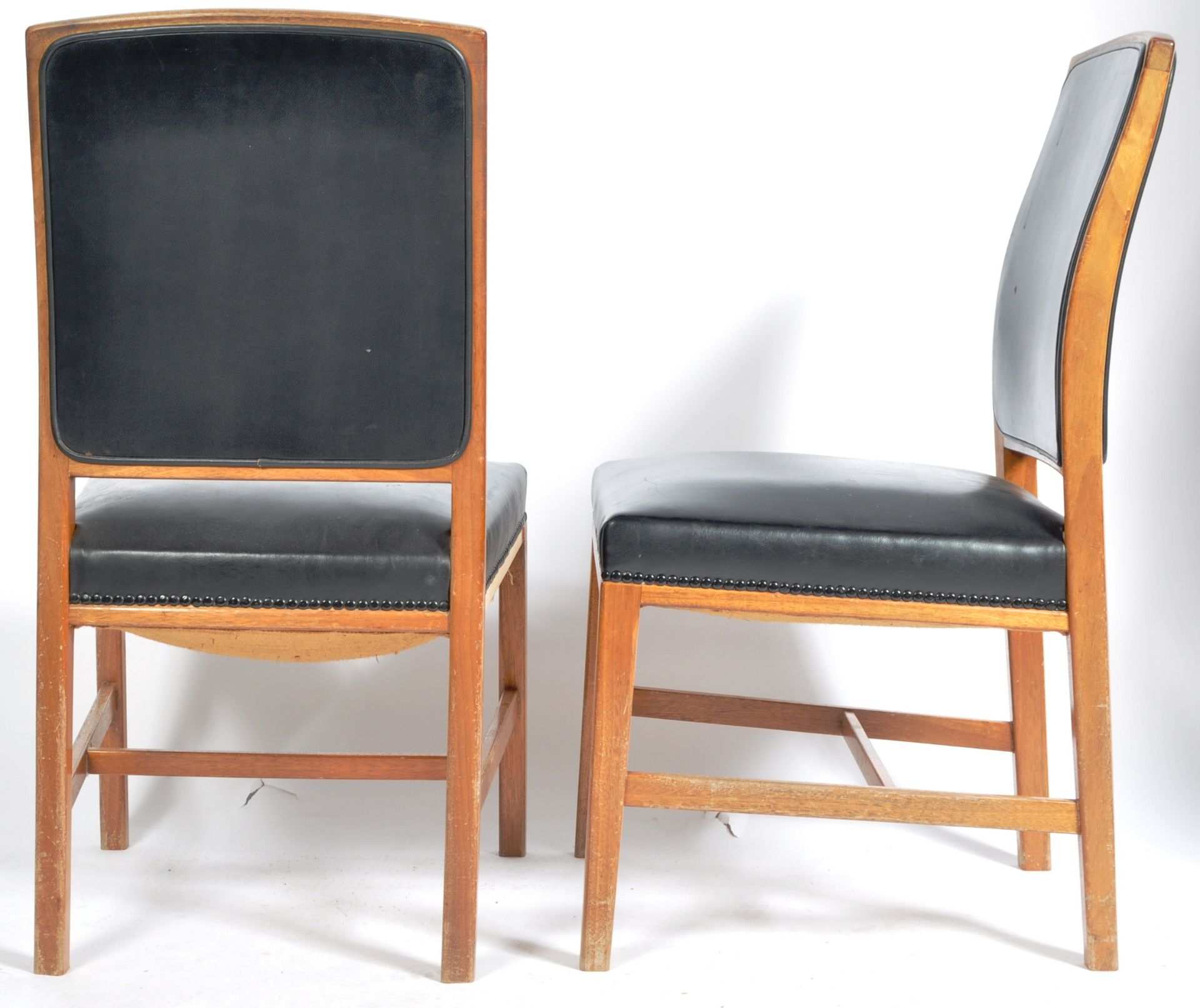 TOM LUPTON &JOHN MORTON LM FURNITURE SET OF SIX DINING CHAIRS - Image 7 of 8