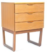 EUROPA FURNITURE THREE DRAWER BEDSIDE CHEST