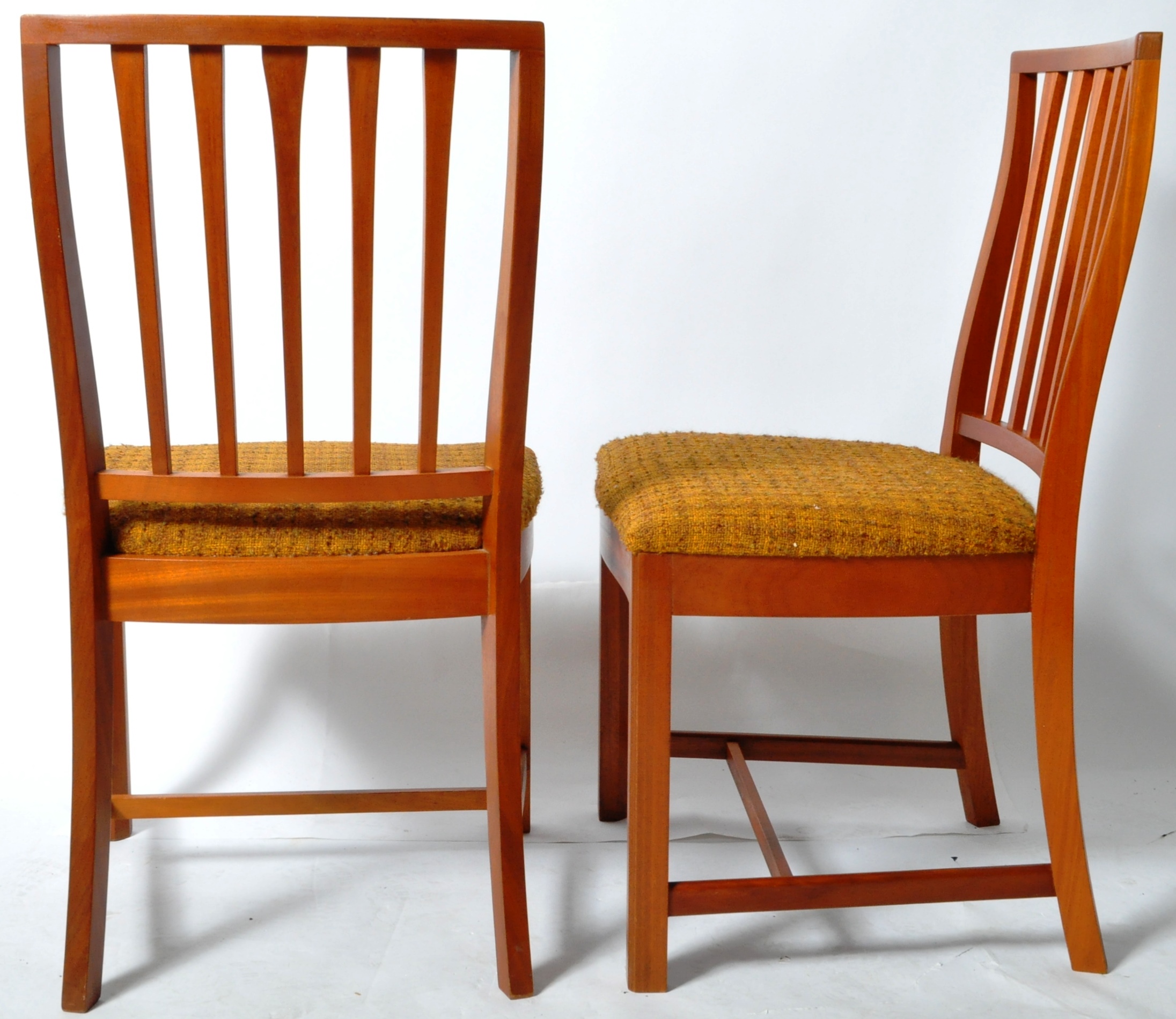 MCINTOSH MODEL T8 TEAK WOOD DINING CHAIRS - Image 9 of 9