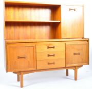 WILLIAM LAWRENCE 20TH CENTURY RETRO TEAK HIGH-BOARD SIDEBOARD