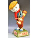 DUNLOP - WE PLAY DUNLOP - RARE ADVERTISING FIGURINE