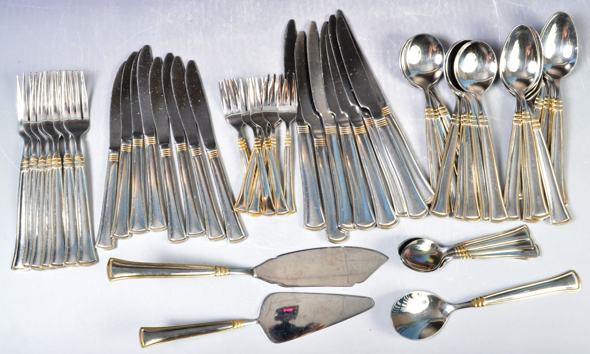 EXTENSIVE SBS GERMAN RETRO VINTAGE CUTLERY SERVICE