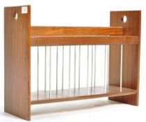 GUY RODGERS TEAK MAGAZINE RACK CANTERBURY