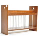 GUY RODGERS TEAK MAGAZINE RACK CANTERBURY