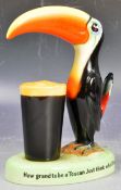 GUINNESS ADVERTISING PORCELAIN TOUCAN FIGURINE