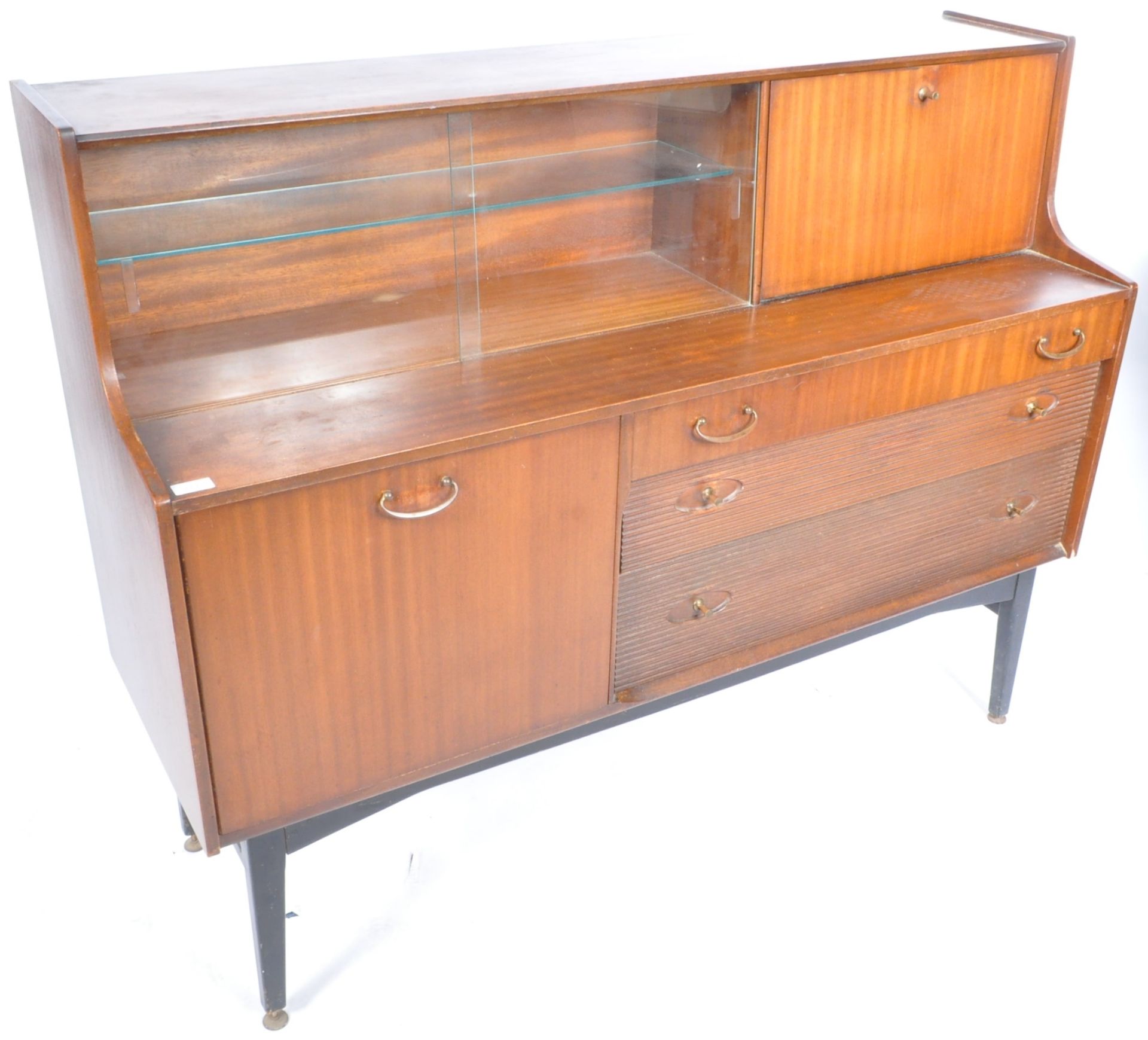 NATHAN FURNITURE - RETRO VINTAGE SIDEBOARD / COCKTAIL CABINET - Image 2 of 12