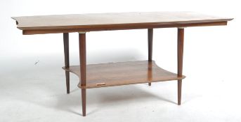 RETRO VINTAGE TEAK / FORMICA TOPPED 1960'S COFFEE TABLE