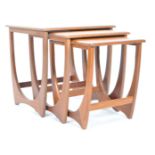 G PLAN FRESCO RANGE TEAK WOOD NEST OF TABLES