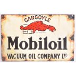 MOBILOIL - IMPRESSION OF AN ENAMEL SIGN