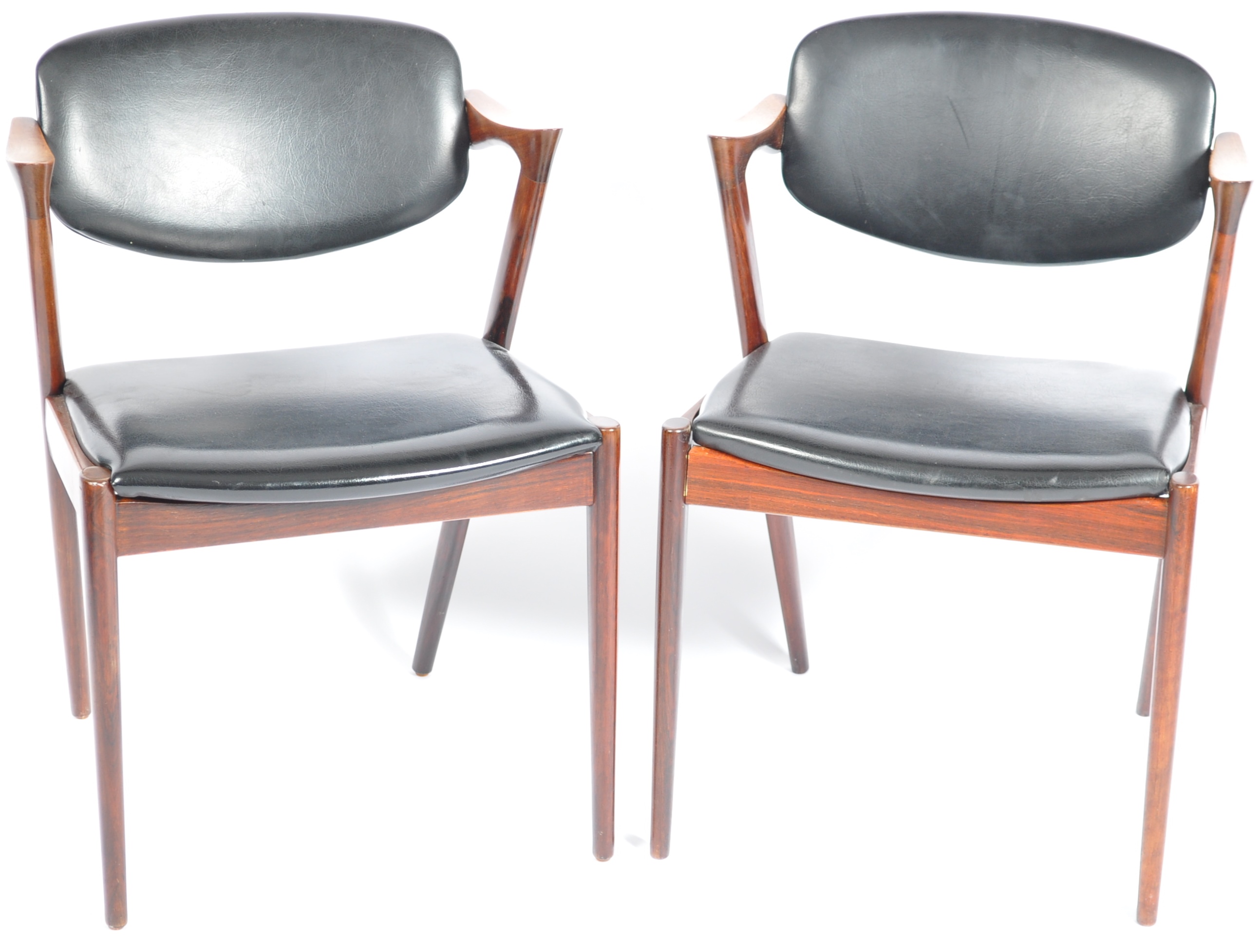 KAI KRISTIANSEN - MODEL 42 - MATCHING PAIR OF ARMCHAIRS - Image 2 of 6