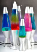 COLLECTION OF RETRO VINTAGE LAVA LAMPS