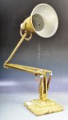 HERBERT TERRY -1227 - SCUMBLE FINISH ANGLEPOISE LAMP