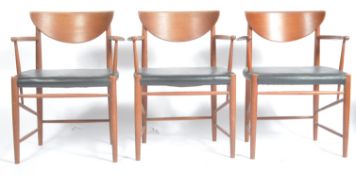 HVIDT & MOLGAARD NIELSEN - SOBORH MOBELFABRIK - MODEL 317 CHAIRS