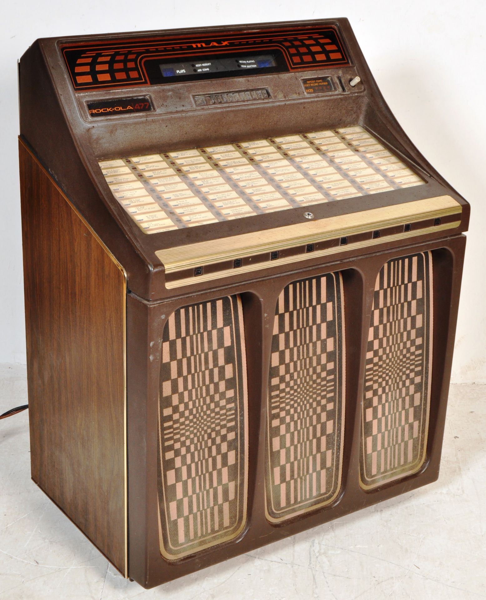 1970'S RETRO AMERICAN ROCK-OLA MAX 477 JUKEBOX - Bild 2 aus 13