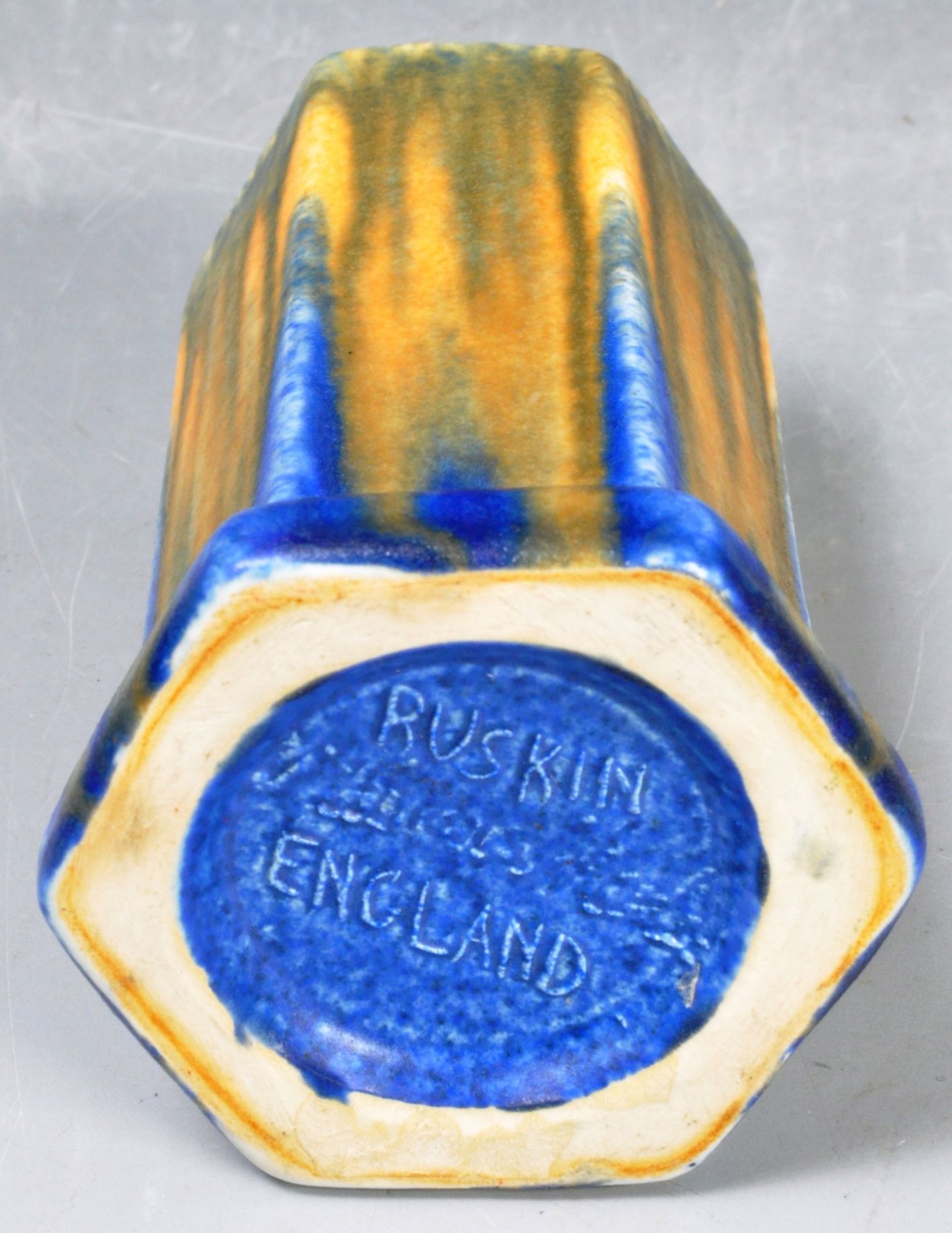 WILLIAM HOWSON TAYLOR - RUSKIN POTTERY - ART DECO VASE - Image 4 of 5