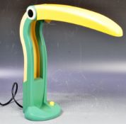 HT HUANG - TOUCAN LAMP - 1980'S NOVELTY DESK LAMP