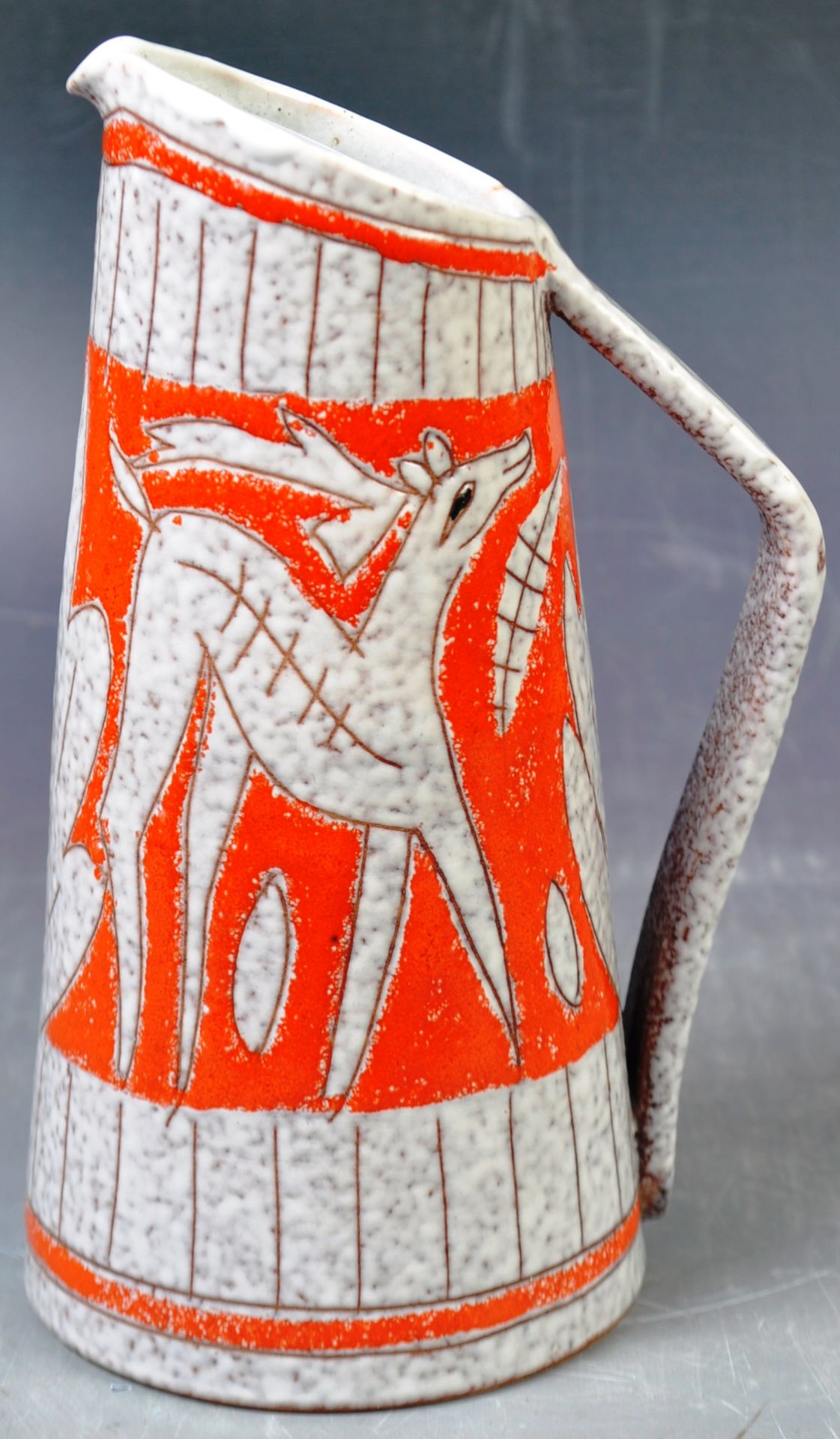 FRATELLI FANCIULLACCI - ITALIAN MID CENTURY POTTERY JUG - Image 5 of 5