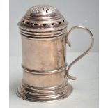 SILVER SUGAR SHAKER HALLMARKED FOR SHEFFIELD.