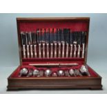 WALNUT CASED COMMUNITY SET