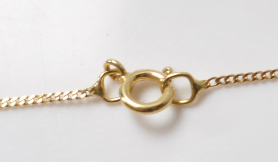 TWO 9CT GOLD NECKLACES - Image 4 of 5