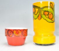 COLLECTION OF RETRO VINTAGE STUDIO ART POTTERY BY POOLE
