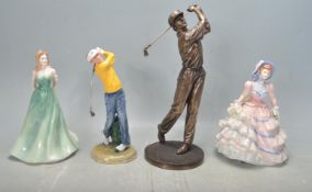 GROUP OF ROYAL DOULTON AND OTHER FIGURINES