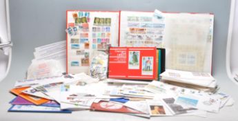 STAMPS - COLLECTION OF ASSORTED STAMPS & FIRST DAY COVERS