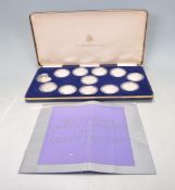 THE BIRMINGHAM MINT SOLID SILVER PROOF COIN / MEDAL COLLECTION