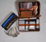 COLLECTION OF VINTAGE 20TH CENTURY VANITY ITEMS