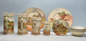 COLLECTION OF EARLY 20TH CENTURY ROYAL DOULTON CERAMIC WARE