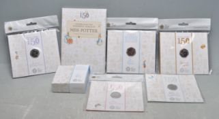 COINS - ROYAL MINT BEATRIX POTTER PROOF COINS & RELATED