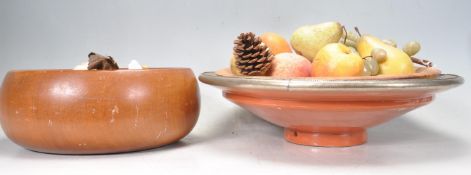 COLLECTION OF VINTAGE DECORATIVE FRUITS