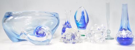 COLLECTION OF VINTAGE STUDIO ART GLASS